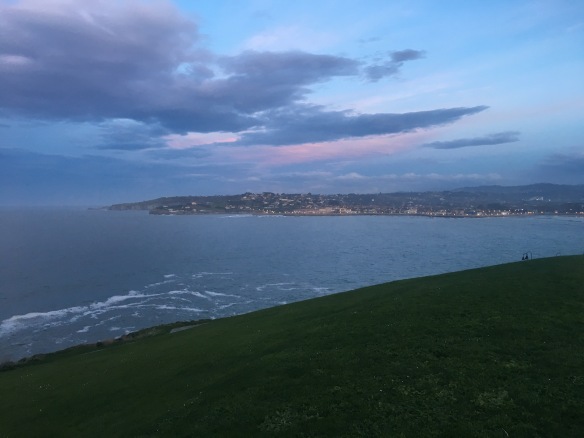 Vista de Gijón desde el Cerro de Santa Catarina.