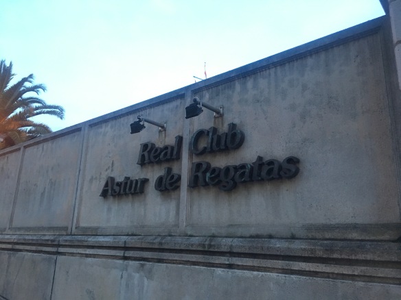 El Real Club Astur de Regatas, en Gijón.