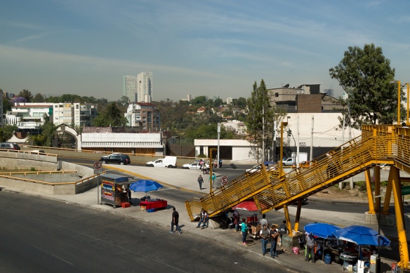 Carretera México-Toluca. —Fotografía por el autor. Da click para hacerla más grande.